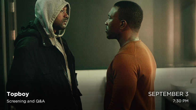 Topboy: Screening and Q&A - Sunday, Sept 3 at 7:30 pm